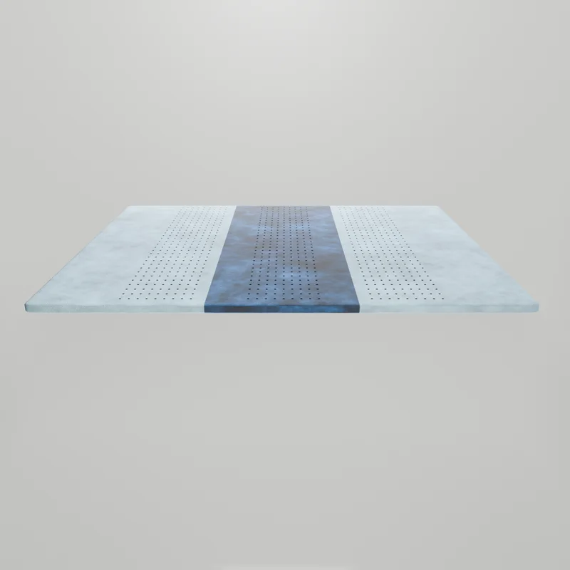 Quarest Foam™ katmanındaki bölgesel hava kanalları.