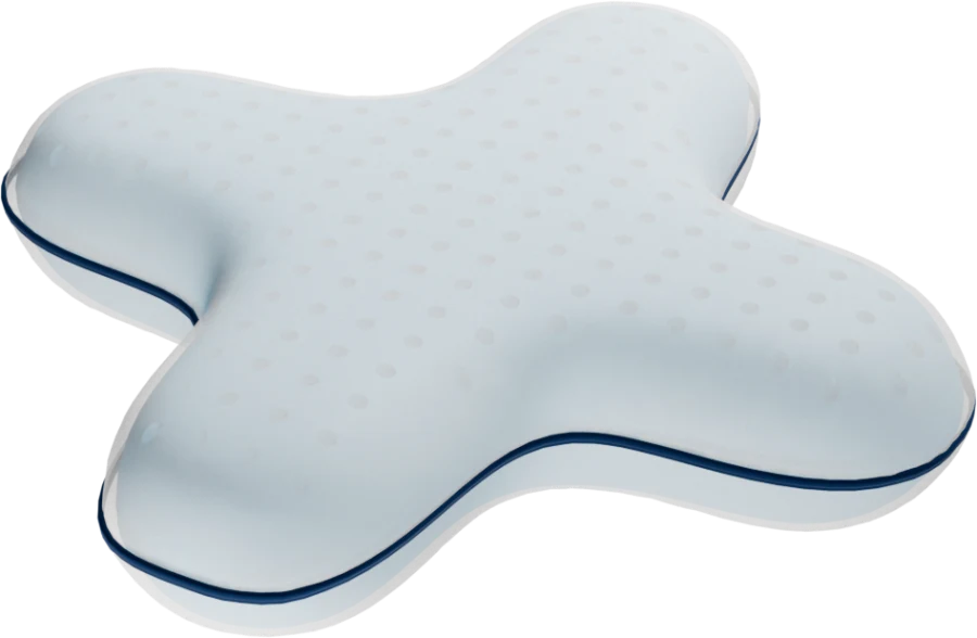 All-in-One Pillow™ — çok yönlü çapraz form.