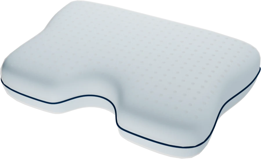 Qua Ergo Breath Pillow™ — ergonomik dalgalı form.