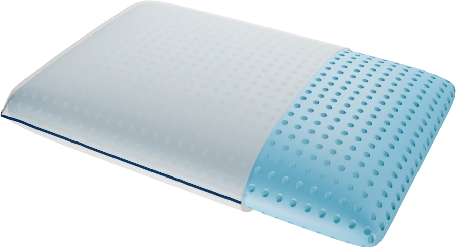 Therapy Standard Pillow™ — destek bölgelerini gösteren kesit görünümü